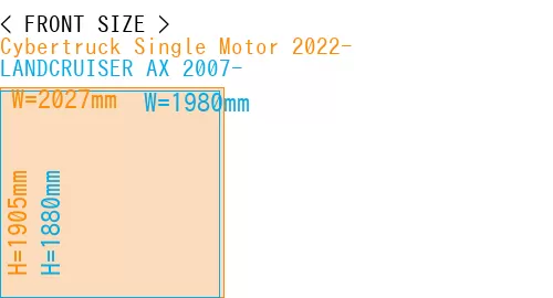 #Cybertruck Single Motor 2022- + LANDCRUISER AX 2007-